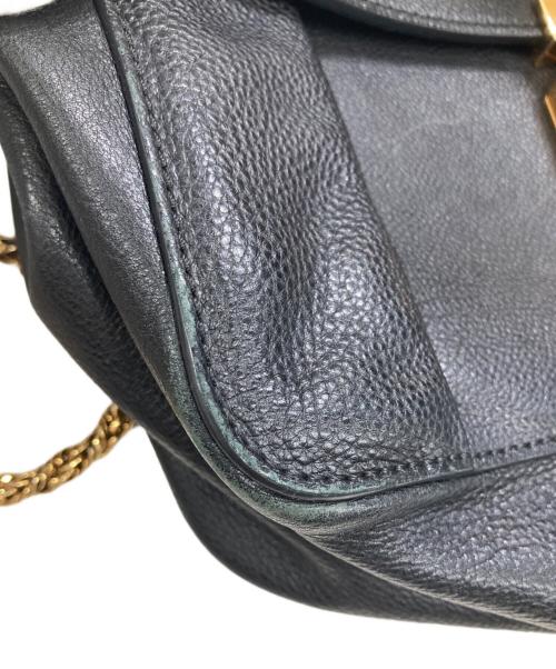Chloe（クロエ）Chloe (クロエ) チェーンショルダーバッグ ブラックの古着・服飾アイテム