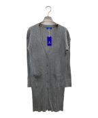 BLUE LABEL CRESTBRIDGEブルーレーベルクレストブリッジ）の古着「ロングカーディガン」｜グレー
