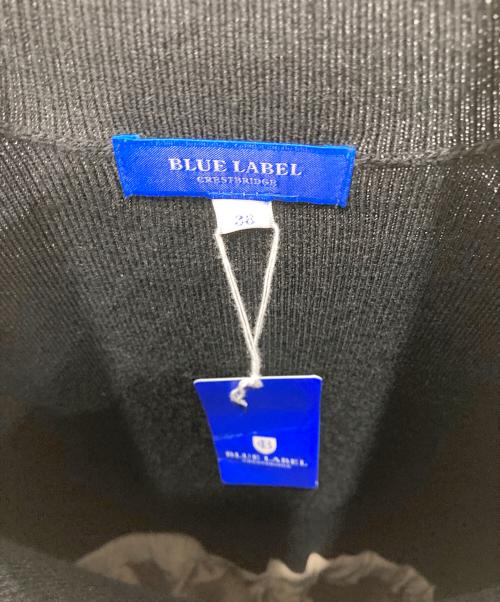 BLUE LABEL CRESTBRIDGE（ブルーレーベルクレストブリッジ）BLUE LABEL CRESTBRIDGE (ブルーレーベルクレストブリッジ) ドッキングワンピース ブラック×ベージュ サイズ:Mの古着・服飾アイテム