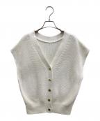 Nobleノーブル）の古着「ペーパーヤーン2WAYベスト」｜ホワイト