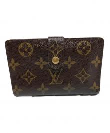 LOUIS VUITTON（ルイ ヴィトン）の古着「2つ折り財布」｜ブラウン