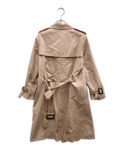 Mila Owen（ミラオーウェン）Mila Owen (ミラオーウェン) トレンチコート ピンクの古着・服飾アイテム