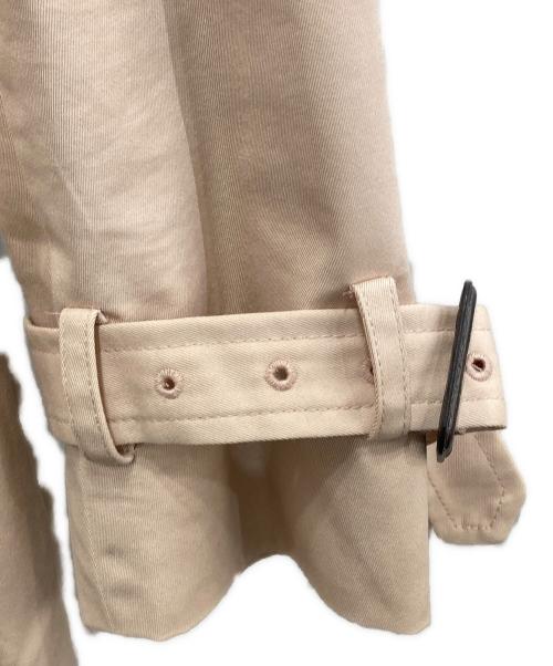 Mila Owen（ミラオーウェン）Mila Owen (ミラオーウェン) トレンチコート ピンクの古着・服飾アイテム