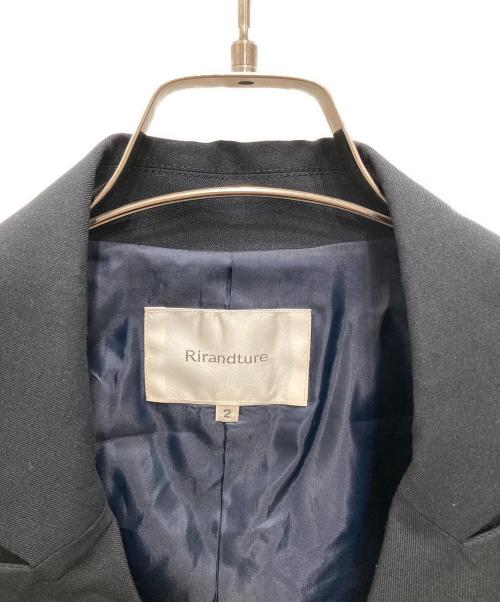 Rirandture（リランドチュール）Rirandture (リランドチュール) ダブルジャケット ブラック サイズ:2の古着・服飾アイテム