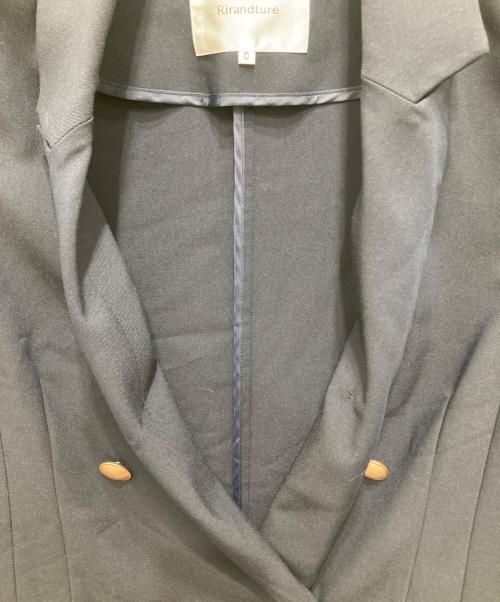 Rirandture（リランドチュール）Rirandture (リランドチュール) ダブルジャケット ネイビーの古着・服飾アイテム