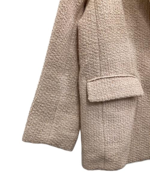 Apuweiser-riche（アプワイザーリッシェ）Apuweiser-riche (アプワイザーリッシェ) ツイードジャケット ピンク サイズ:1の古着・服飾アイテム