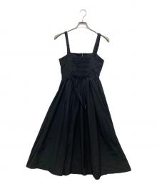 Rirandture（リランドチュール）の古着「タフタフレアジャンスカ」｜ブラック