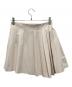 COCODEAL (ココディール) サイドプリーツミニスカショ ホワイト サイズ:2：5000円