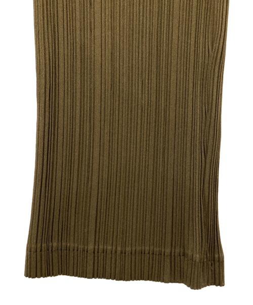 ISSEY MIYAKE（イッセイミヤケ）ISSEY MIYAKE (イッセイミヤケ) プリーツパンツ ブラウン サイズ:2の古着・服飾アイテム