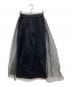 L'EFFRONTE'E（レフロンテ）の古着「チュールスカート」｜ブラック