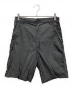COMME des GARCONS SHIRTコムデギャルソンシャツ）の古着「ポリレーヨンハーフパンツ」｜グレー