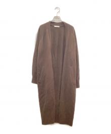 CINOH（チノ）の古着「スムースニットガウン」｜ブラウン