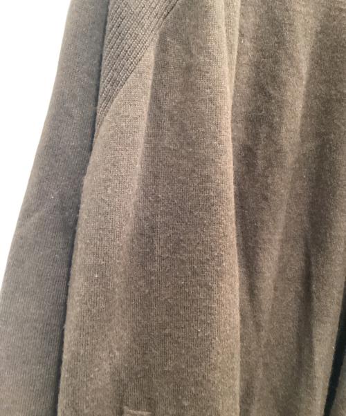 CINOH（チノ）CINOH (チノ) スムースニットガウン ブラウン サイズ:38の古着・服飾アイテム