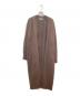 CINOH（チノ）の古着「スムースニットガウン」｜ブラウン