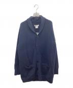 UNION LAUNCHユニオンランチ）の古着「ショールカラーカーディガン」｜ネイビー