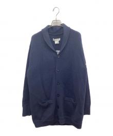 UNION LAUNCH（ユニオンランチ）の古着「ショールカラーカーディガン」｜ネイビー