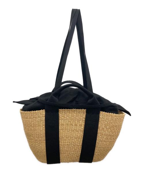 muun（ムーニュ）MUUN (ムーニュ) カゴバッグ ベージュの古着・服飾アイテム