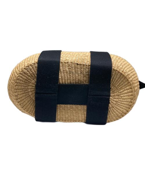 muun（ムーニュ）MUUN (ムーニュ) カゴバッグ ベージュの古着・服飾アイテム