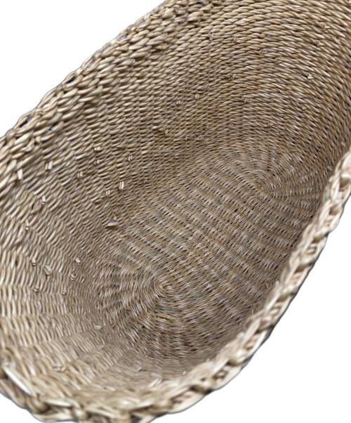 muun（ムーニュ）MUUN (ムーニュ) カゴバッグ ベージュの古着・服飾アイテム