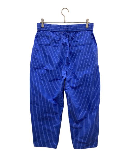 journal standard luxe（ジャーナルスタンダード ラックス）journal standard luxe (ジャーナルスタンダード リュクス) ストライプタックパンツ ブルー サイズ:M 未使用品の古着・服飾アイテム