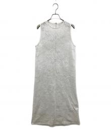 UNITED ARROWS TOKYO（ユナイテッドアローズトウキョウ）の古着「レースノースリーブワンピース」｜ホワイト