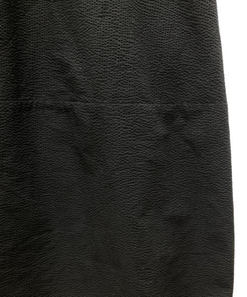 Spick and Span（スピック＆スパン）Spick and Span (スピックアンドスパン) カットソー×サッカーコンビワンピース ブラック サイズ:表記無し(実寸ご確認ください）の古着・服飾アイテム