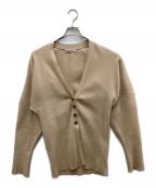 AEWEN MATOPHイウエン マトフ）の古着「ポリエステルコットンカーディガン」｜ベージュ