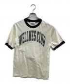 INSCRIREアンスクリア）の古着「リンガーTシャツ」｜ベージュ