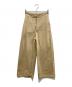 ASTRAET（アストラット）の古着「ワイドパンツ」｜ベージュ