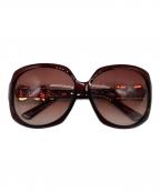 GUCCIグッチ）の古着「サングラス」｜ボルドー