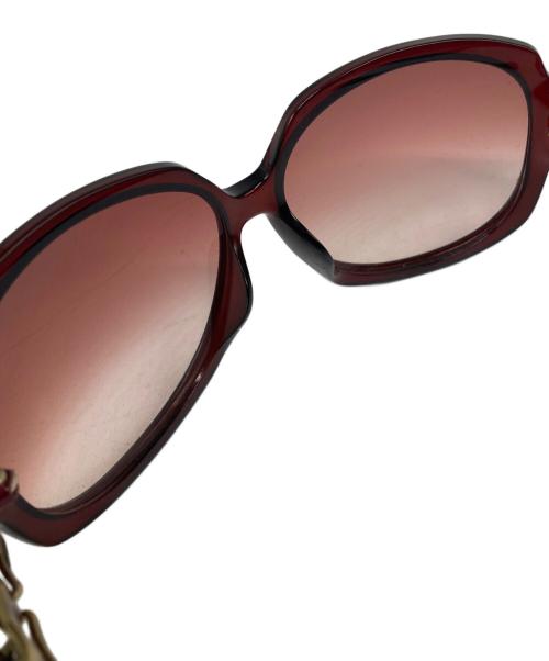 GUCCI（グッチ）GUCCI (グッチ) サングラス ボルドー サイズ:62□14の古着・服飾アイテム