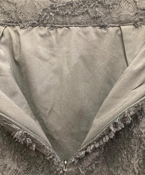 CELFORD（セルフォード）CELFORD (セルフォード) レースマーメイドラインスカート ブラック サイズ:36の古着・服飾アイテム