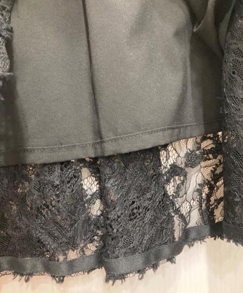 CELFORD（セルフォード）CELFORD (セルフォード) レースマーメイドラインスカート ブラック サイズ:36の古着・服飾アイテム