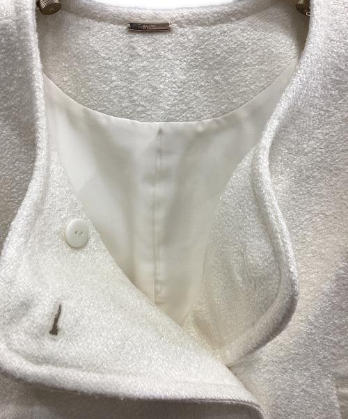 Snidel（スナイデル）Snidel (スナイデル) ツイードジャケット ホワイト サイズ:ONE SIZEの古着・服飾アイテム