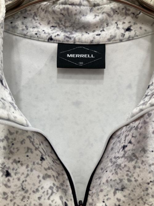MERRELL（メレル）MERRELL (メレル) ハーフジップカットソー グレー サイズ:L 未使用品の古着・服飾アイテム