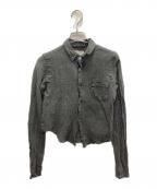 ROBE DE CHAMBRE COMME DES GARCONSローブドシャンブル コムデギャルソン）の古着「ウールシャツ」｜グレー
