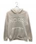 MICHAEL KORS（マイケルコース）の古着「プルオーバーボアフーディ」｜アイボリー