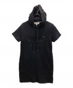 MICHAEL KORSマイケル・コース）の古着「S/Sラバーロゴフーディ」｜ブラック