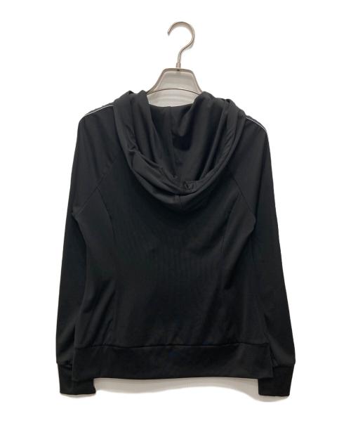 MICHAEL KORS（マイケルコース）MICHAEL KORS (マイケルコース) ロゴテープジップパーカー ブラック サイズ:XS 未使用品の古着・服飾アイテム