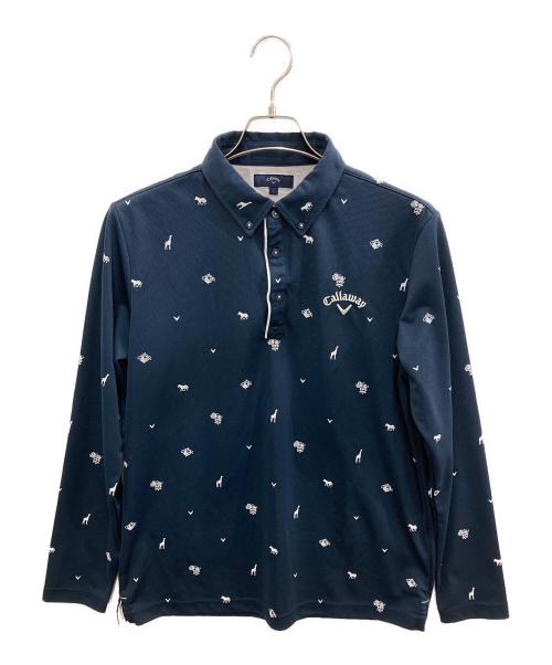 Callaway（キャロウェイ）Callaway (キャロウェイ) ゴルフウェア(トップス) ネイビー サイズ:Lの古着・服飾アイテム