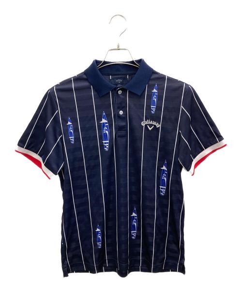 Callaway（キャロウェイ）Callaway (キャロウェイ) ゴルフウェア(トップス) ネイビー サイズ:Lの古着・服飾アイテム