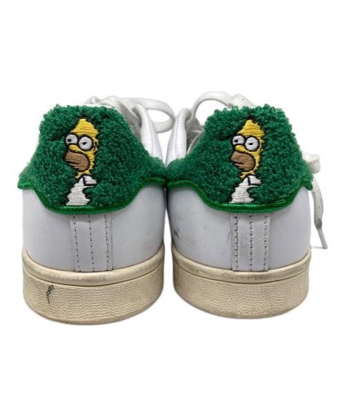 adidas（アディダス）adidas (アディダス) HOMER SIMPSON スニーカー ホワイト サイズ:27の古着・服飾アイテム