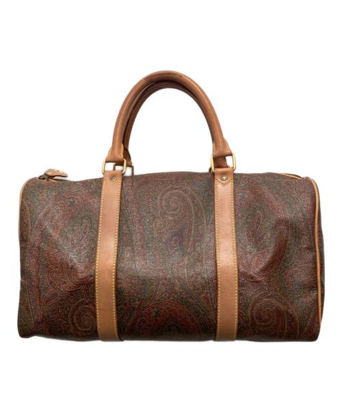 ETRO（エトロ）ETRO (エトロ) ボストンバッグ ブラウンの古着・服飾アイテム
