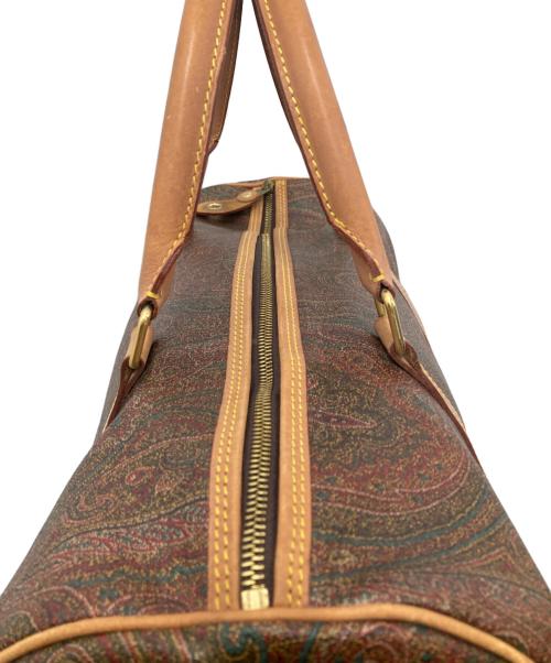 ETRO（エトロ）ETRO (エトロ) ボストンバッグ ブラウンの古着・服飾アイテム