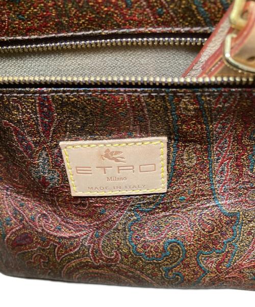 ETRO（エトロ）ETRO (エトロ) ボストンバッグ ブラウンの古着・服飾アイテム