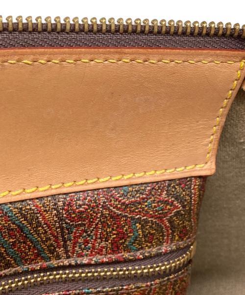 ETRO（エトロ）ETRO (エトロ) ボストンバッグ ブラウンの古着・服飾アイテム