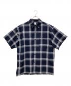 CalTopキャルトップ）の古着「チェックシャツ」｜ホワイト×ネイビー