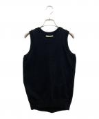Plageプラージュ）の古着「Italian Yarn タンク/イタリアン ヤーン　タンク」｜ブラック