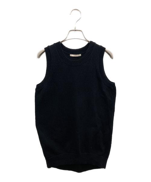 Plage（プラージュ）Plage (プラージュ) Italian Yarn タンク/イタリアン ヤーン　タンク ブラック サイズ:表記無し(実寸ご確認ください）の古着・服飾アイテム