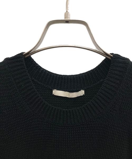 Plage（プラージュ）Plage (プラージュ) Italian Yarn タンク/イタリアン ヤーン　タンク ブラック サイズ:表記無し(実寸ご確認ください）の古着・服飾アイテム